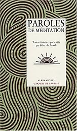 Paroles de méditation