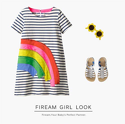 1 Fiream+Girls+Cotton+Sleeve+Dress