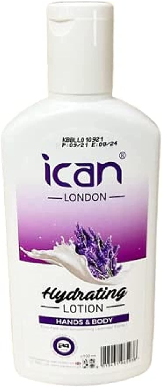 ICAN LONDON Hydrating Hand Body Lotion 100ml Lavender Moisturizing