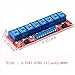 8-Channel DC 12V 8CH Relay Module with Optocoupler H/L Level Trigger for Arduino