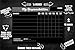 Chalkboard Chore Refrigerator Chart with Rewards - Responsibility and Activity Star Calendar - for Home, Kitchen and Classroom - 12