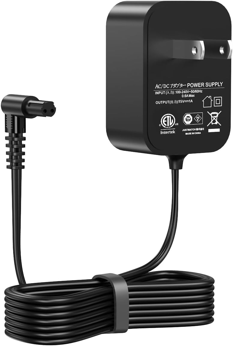 Photo 1 of 15V Charger Compatible with Black and Decker 90627870 S003AQU1500015 Dusbuster Hand Vacuum?Power Cord for Black Decker Hand Vacuum HHVI315JO42 HFVB315J22 HHVI320JR02 HFVB320J27
