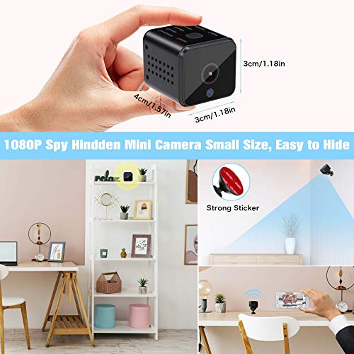 Spy Camera Hidden Mini Camera with APP HD 1080P Home Security WiFi
