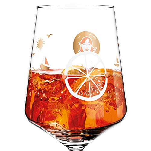 RITZENHOFF Aperizzo Aperitifglas von Werner Bohr, aus Kristallglas, 544 ml, mit edlen Goldanteilen – Bild 5