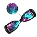 Sticker for Hover Board - Skin for Self-Balancing Electric Scooter - Decal for Self Balance Mobility Longboard - Smart Protective Cover Vinyl Case for 2 Wheel Scooter Board Fit for Swagtron T5