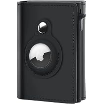 Portefeuille En Cuir Véritable Pour Homme Avec Compartiment AirTag - Neuf Sans étiquette