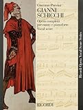 Front cover for the book Gianni Schicchi by Giacomo Puccini
