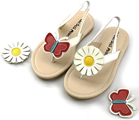 Summer Cute Stylish Girl's Shoes Switchable Topper Sandal Toddler Size 8