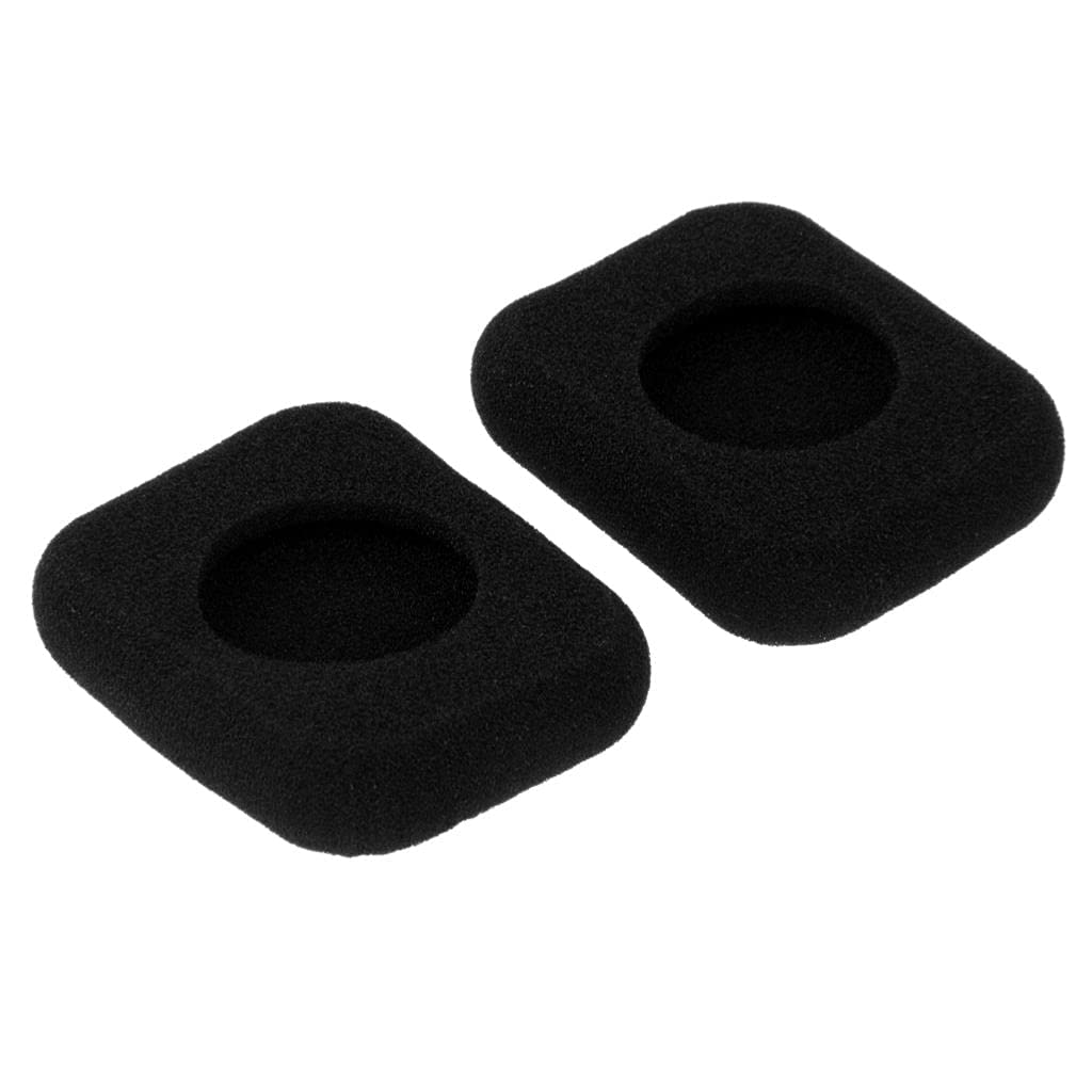 zalati Ear Pads 2pcs Replacement Cushions Headphone Earphone Square Sponge Covers Earmuff
