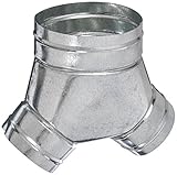 Hydrofarm ACY644, 6 by 4 by 4-Inch Y Connector, 6 by 4 by 4