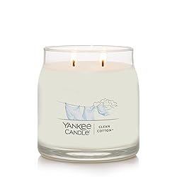 Yankee Candle Clean Cotton Scented, Signature 13oz