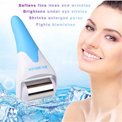 Ice roller luckyfine derma rolling system skin cooling ice roller…