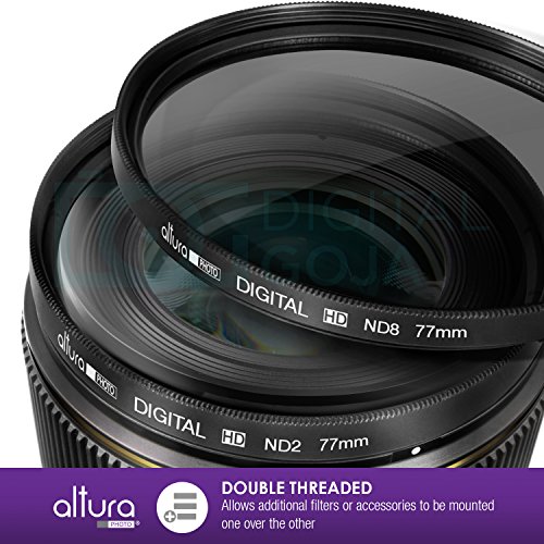 77MM Altura Photo Neutral Density Professional Photography Filter Set
