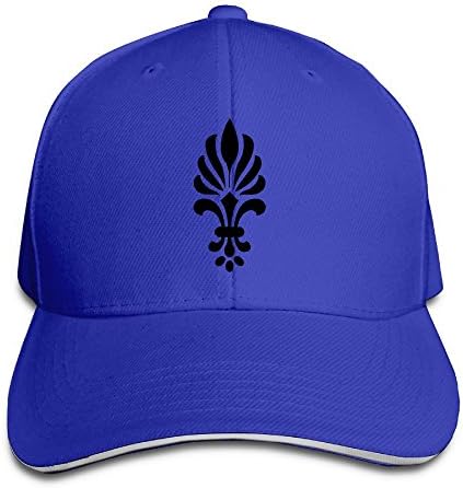 Winter Olympic Adjustable Peaked Baseball Cap Sports Torch USA Hip-Hop Hat Royalblue