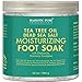 Majestic Pure Tea Tree Essential Oil Foot Soak with Epsom Salt, 20 oz - Fights Toenail & Foot Fungus - Soothes Tired Aching Feet & Helps Soften Corns & Calluses