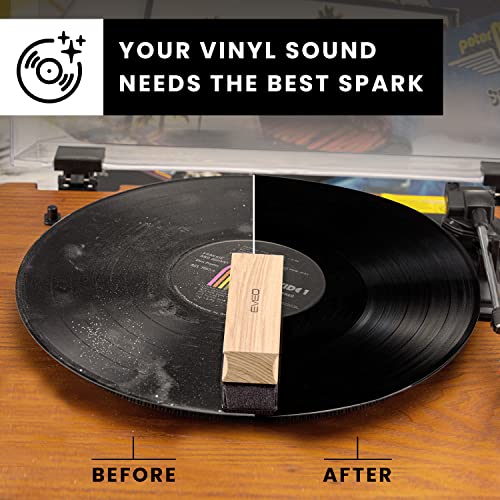 EVEO Premium Vinyl Record Cleaner Kit Complete 4in1 Vinyl Records Cleaning Kit for Records