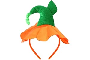 LOVINSHOW Pumpkin Headband Pumpkin Hat Headwear Halloween Costume Accessory