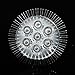 Grow Lights by HOME2YOU, Made With Genuine LED Lights, Full-Spectrum, 7 LED Lights - 6 Red and 1 Blue Create the Perfect Wavelength, Full One Year Warranty