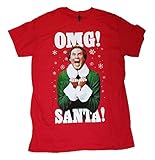 Christmas Elf OMG! Santa! Graphic T-Shirt