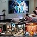 Mini Video Projector, GuDee 2800LM HD Movie Projector Portable LED Projector Support 1080P for Home Theater Outdoor, Compatible with Phone/Laptop/USB/SD/AV/VGA/PS4thumb 3