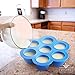 Vestas Silicone Egg Molds for Instant Pot Accessories – Fits Instant Pot 5, 6, 8 qt Pressure Cooker – Oven Baking Egg Mold for Quick Shaped Egg Bites | Reusable Storage Container Freezer Tray with Lid