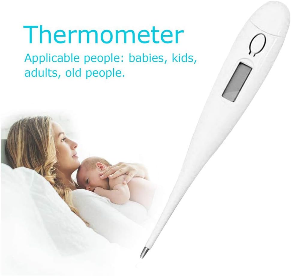 Digital Thermometer Easy Use for Home Use, White - Image 3