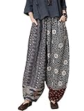 Mordenmiss Women's New Casual Wide Leg Floral Pants