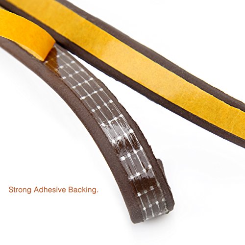 image for AUSPA 50 Feet, Weather Stripping,Door Window Adhesive Seal Strips for 