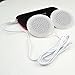 Mini Portable 3.5mm Pillow Dual Speakers with Extension Cord for MP3 MP4 CD iPod Phone