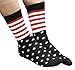 Bienvenu Men Uk Flag Print British Flag Colorful Dress Socks Casual Cotton Crew Socks