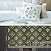 CODOHI 3 Packs Tile Stencils (12x12 Inch) Laser Cut Resuable Money Saving Painting Template for Wall Floor Fabric Wood - DIY Moroccan Patterns
