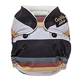 GroVia Newborn All in One Snap Cloth Diaper (AIO) (Fennec)