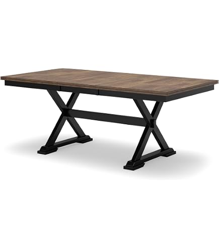 Amazon.com: Lexicon 84-102 Inch Extendable Dining Table for 4-8