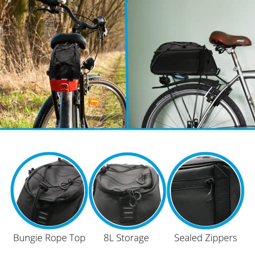 Vivacourse Bike Bags for Bicycles Rear Rack Pannier Bag Bike Cargo