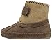 Robeez Girls' Galway Cozy Bootie Boot, Brown, 12-18 Months M US Infant