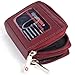 Alpine Swiss Womens Accordion Organizer Wallet Leather Credit Card Case ID