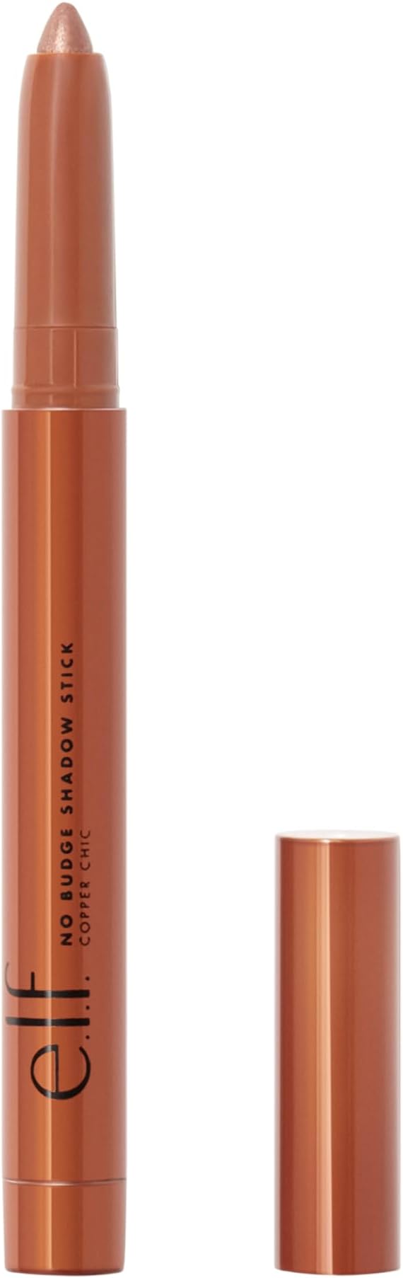 e.l.f No Budge Shadow Stick Copper Chic, Metallic Cream Eyeshadow