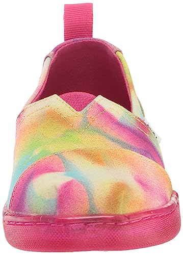 TOMS Girls Alpargata Loafer Flat, Mango Botanical