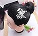 Doinshop New Cute Nice Funny Women Elegant Butterfly Crystal Rhinestone Hair Comb Clip