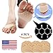 Metatarsal Pads, Ball of Foot Cushion (6 PCS), New Material, Forefoot Pads, Breathable & Soft Gel, Best for Diabetic Feet, Callus, Blisters, Forefoot Pain. (Nude)