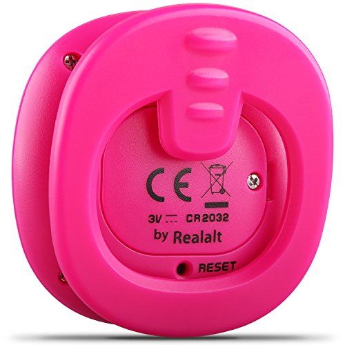 3DTriFit 3D Pedometer Activity Tracker | Best Pedometer for Walking with Pause Function & 7-Day Memory for Men & Women. Fitness Tracker Accurately Monitors Steps, Calories Burned & Distance (Magenta) - Thumbnail 3