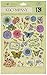 K&Company Tim Coffey Cottage Garden Die-Cut Cardstock, Cool Mix