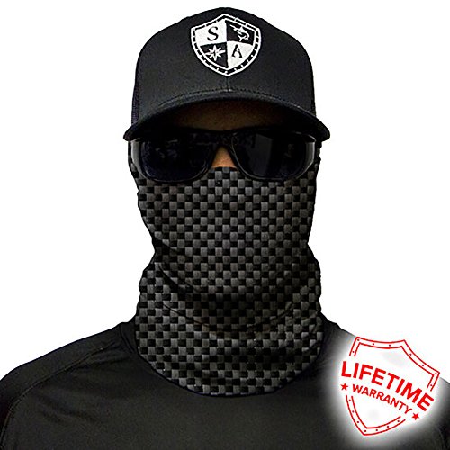 Salt Armour Face Mask Shield Protective Balaclava Alpha Defense (Carbon Fiber)