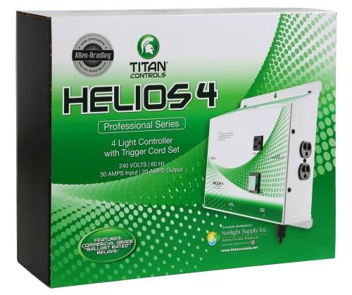 Titan Controls 4-Light Controller w/ Relay Trigger Cord, 240V - Helios 4