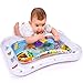 Adorable Tummy Time Floor Mat For Infants | Colorful & Fun Inflatable Baby Water Mat | Leakproof PVC Water Filled Playmat For Newborns | Engaging & Stimulating Vibrant Play Activity Center | Unisex