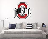 West Mountain Ohio State Buckeyes Wall Decal Home Decor Art College Football NCAA Team Sticker