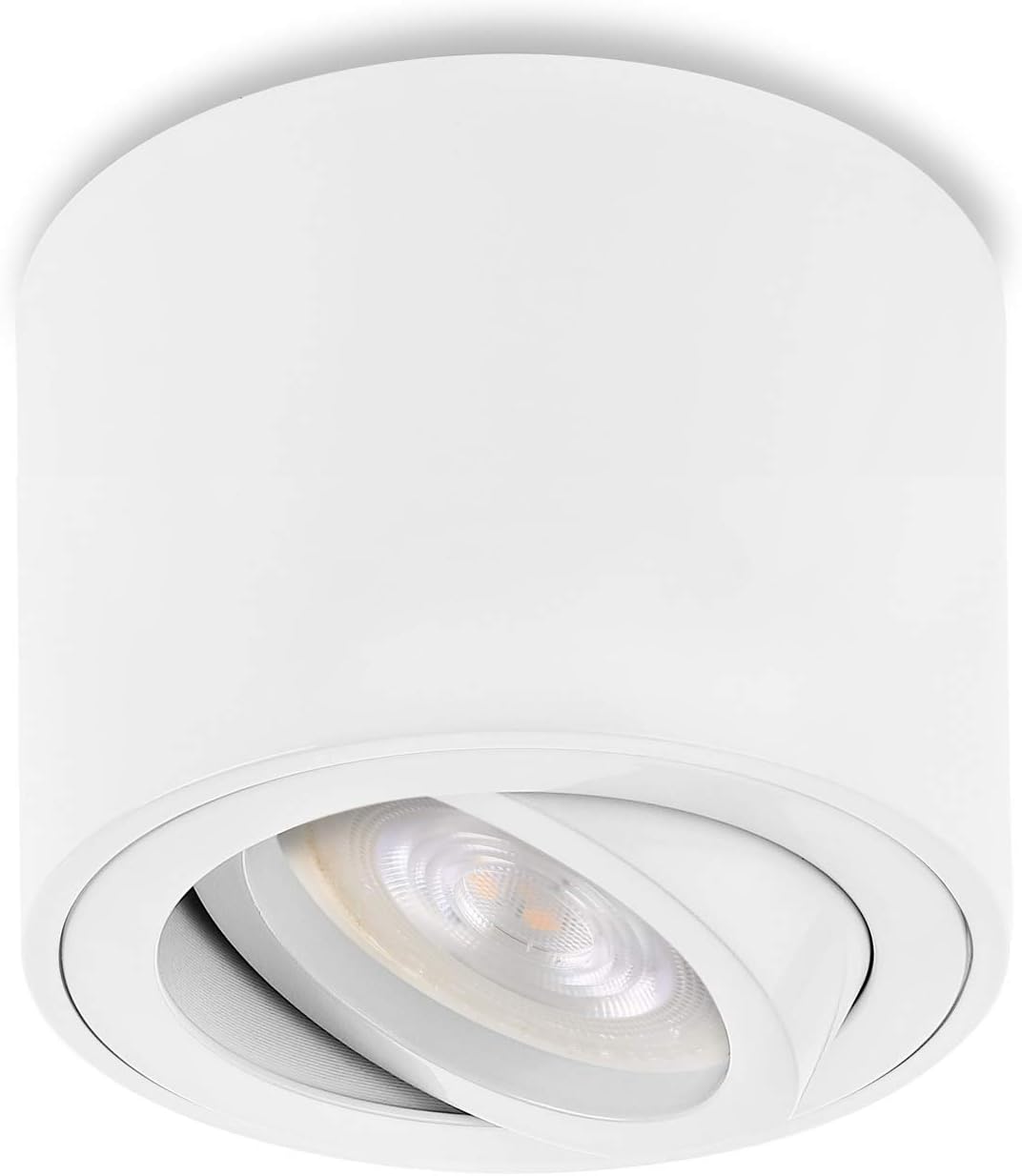 LED dimmbar Modul 5W Aufbauleuchte aus Aluminium,Deckenleuchte