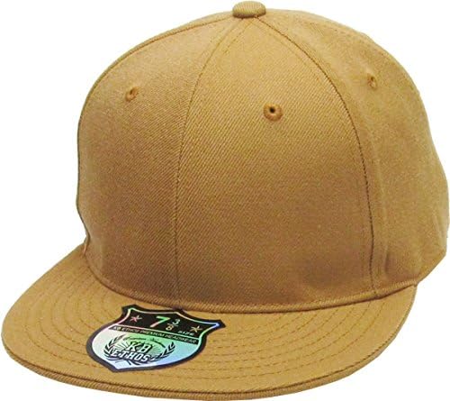 KBETHOS The Real Original Fitted Flat-Bill Hats True-Fit, 9 Sizes & 20 Colors