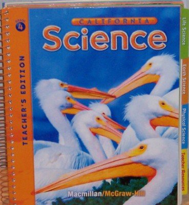 California Science: Grade 4 (Teacher's Edition) 002284452X Book Cover