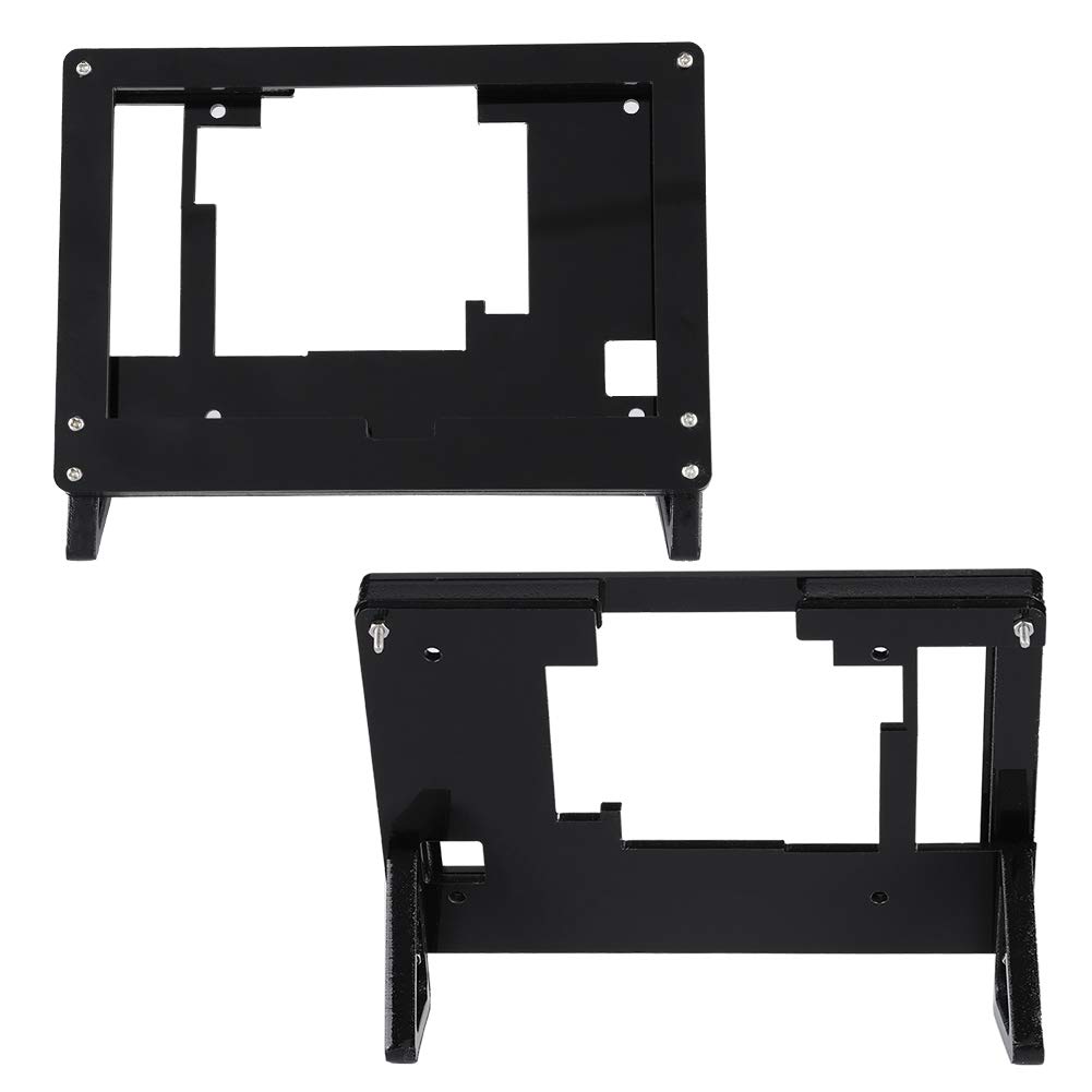 ASHATA 5 Inches Display Protective Case Replacement Parts for Black, Acrylic Computer Case Protection, PC DIY Tools